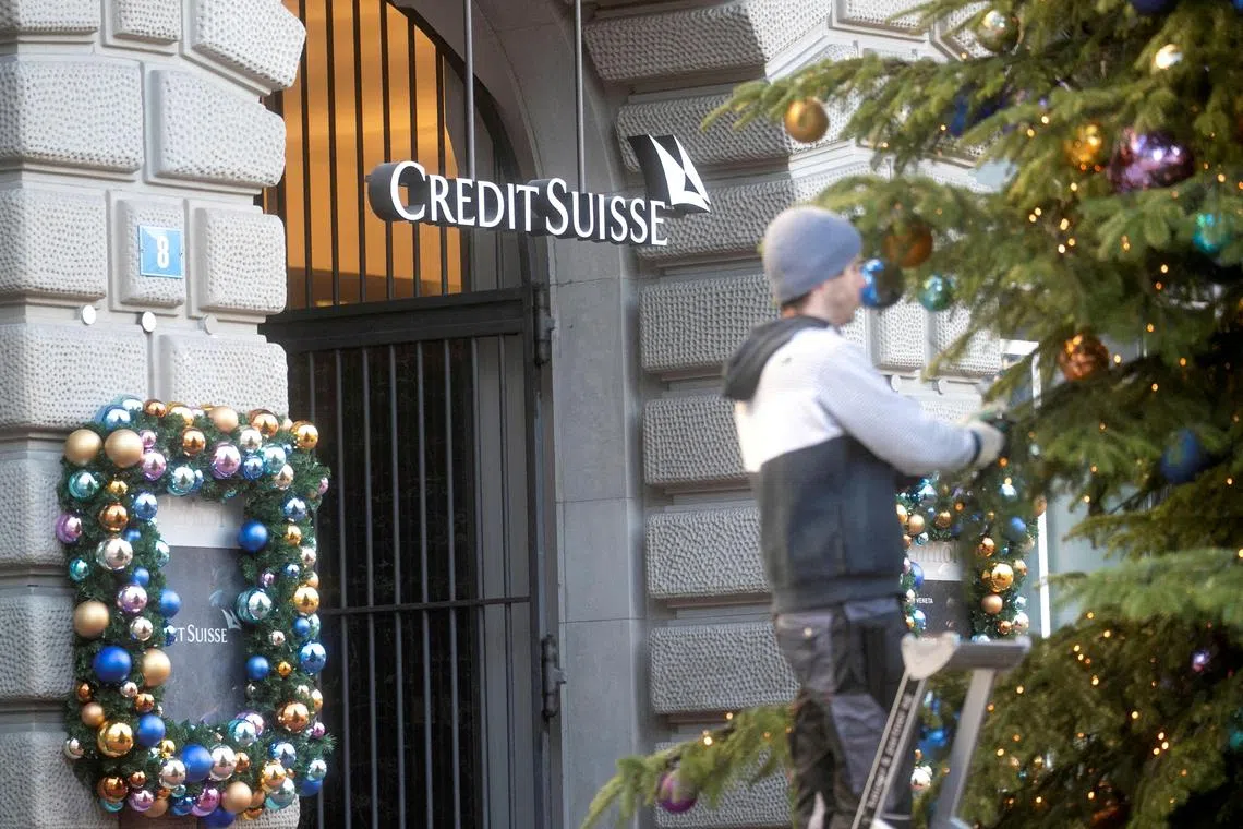  Credit Suisse is shoring up its finances to assuage investors’ concerns after billions in losses over the past two years.