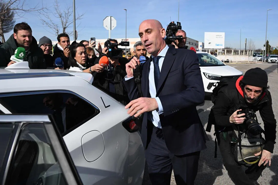 Former president of the Spanish football federation Luis Rubiales is accused of sexual assault for kissing Jenni Hermoso in 2023.