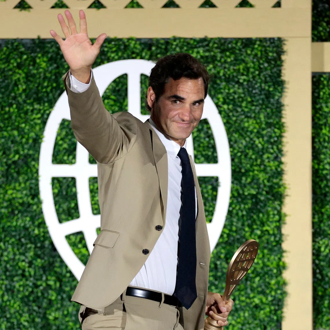 Roger Federer has 20 Grand Slam titles.
