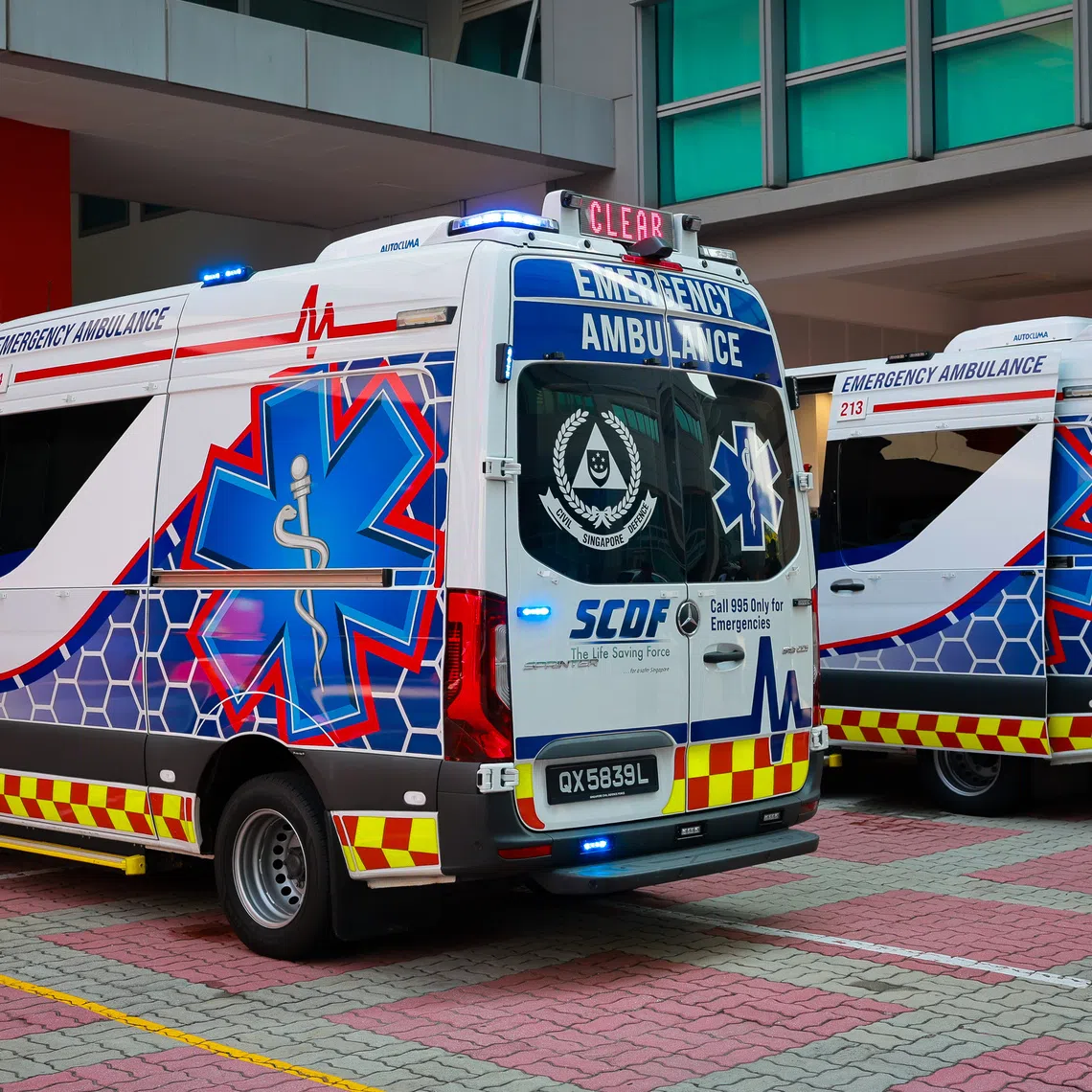 The enhanced seventh-generation (Gen 7E) ambulances are the same size as their predecessor model, but their interior has been redesigned and comes with a slew of improved fittings to enhance road safety.