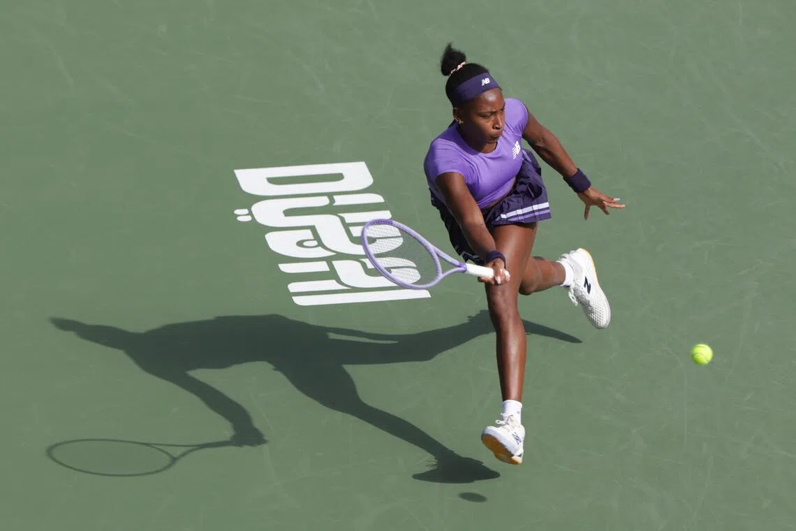 Coco Gauff, Elena Rybakina cruise into Dubai last 16