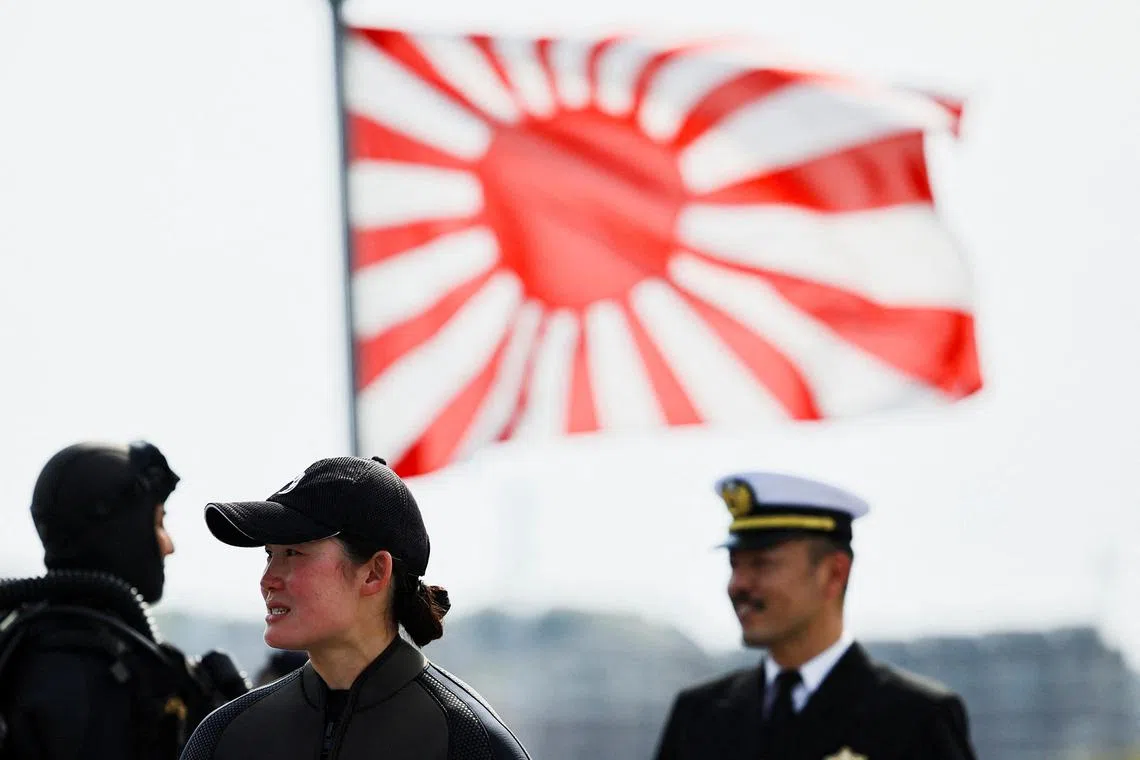 Japan is transforming its long-restricted military into a potent force to operate alongside America’s ships and soldiers.