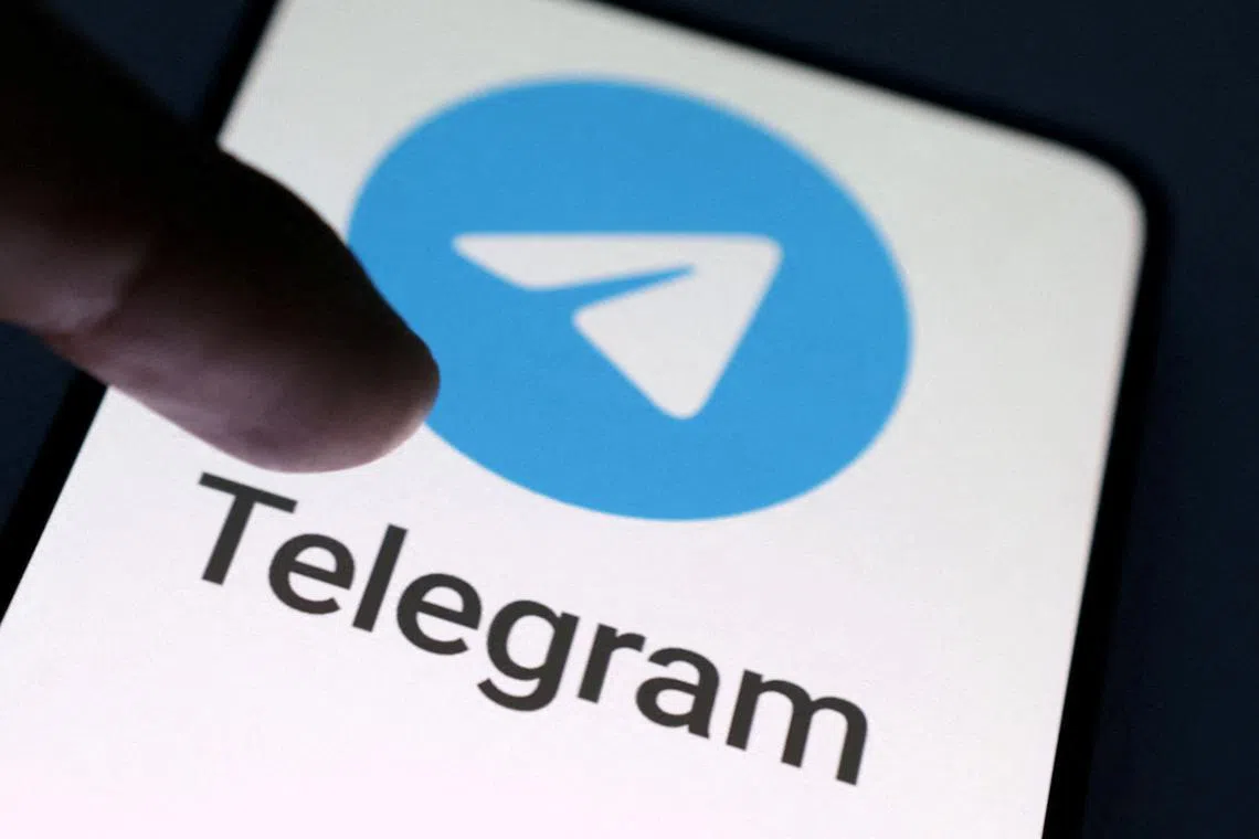 FILE PHOTO: Telegram app logo is seen in this illustration taken, August 27, 2024. REUTERS/Dado Ruvic/Illustration/File Photo