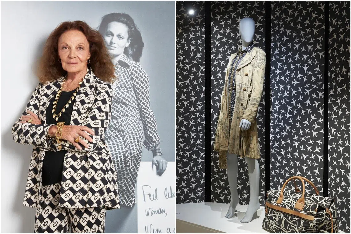Fashion designer Diane von Furstenberg's printed wrap dress has enjoyed the attention of a whole generation of women worldwide.