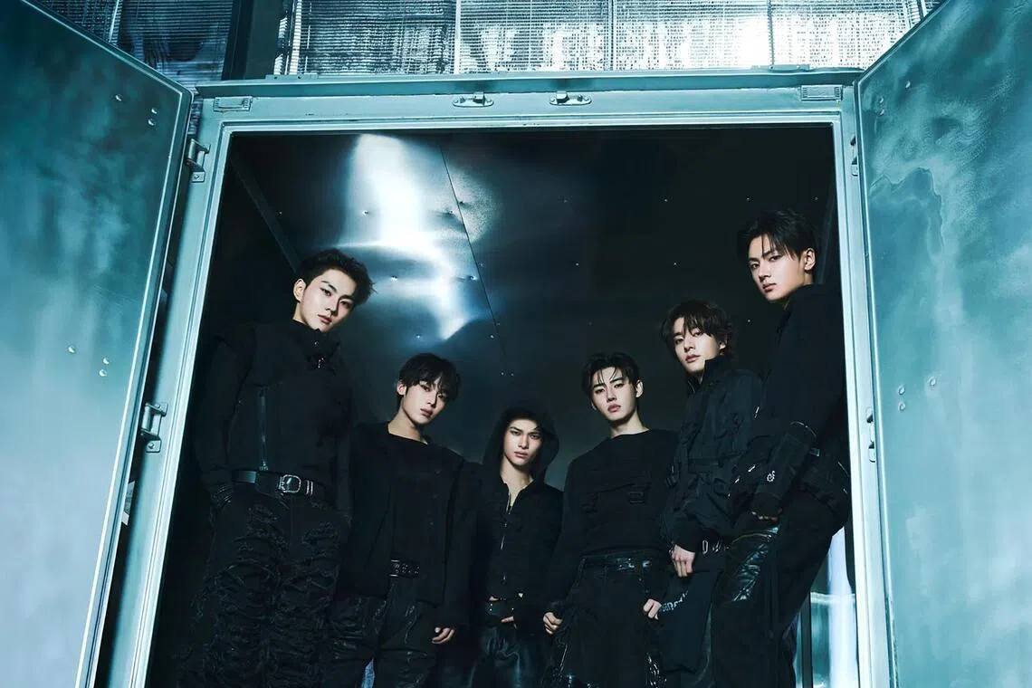 enhypen31 - South Korean boy band Enhypen currently consists of six members - (from left) Jungwon, Sunoo, Ni-ki, Sunghoon, Jake and Jay.
PHOTO: Hybe Entertainment