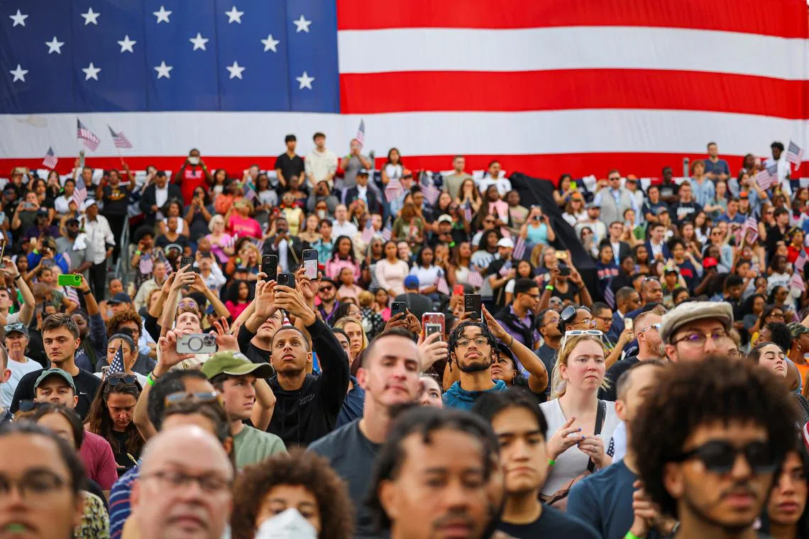 Many Americans are also worried that Donald Trump's presidency could drive a bigger wedge between Democrats and Republicans.