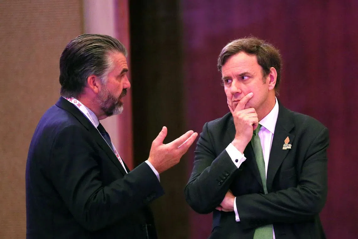 Trade minister Greg Hands (right) would meet President Tsai Ing-wen and co-host the 25th annual UK-Taiwan Trade Talks.