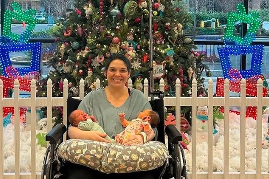 Ms Kelsey Hatcher has “uterus didelphys,” a rare congenital condition thought to affect about 0.3 per cent of people born female.