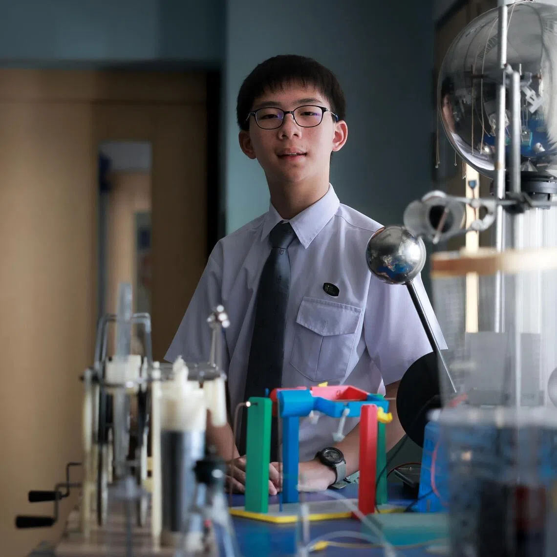 NUS High School student Yee Hong Shyan is deeply interested in maths and science.