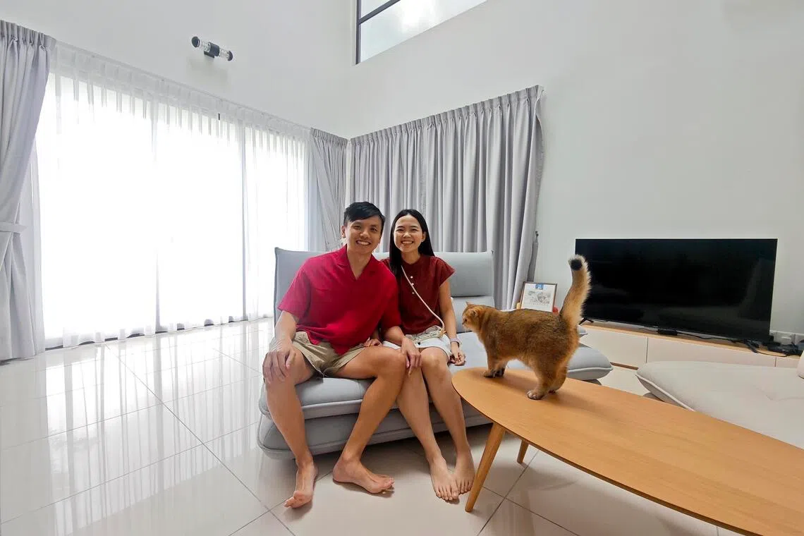 The couple also recognise that living across the Causeway has some trade-offs.