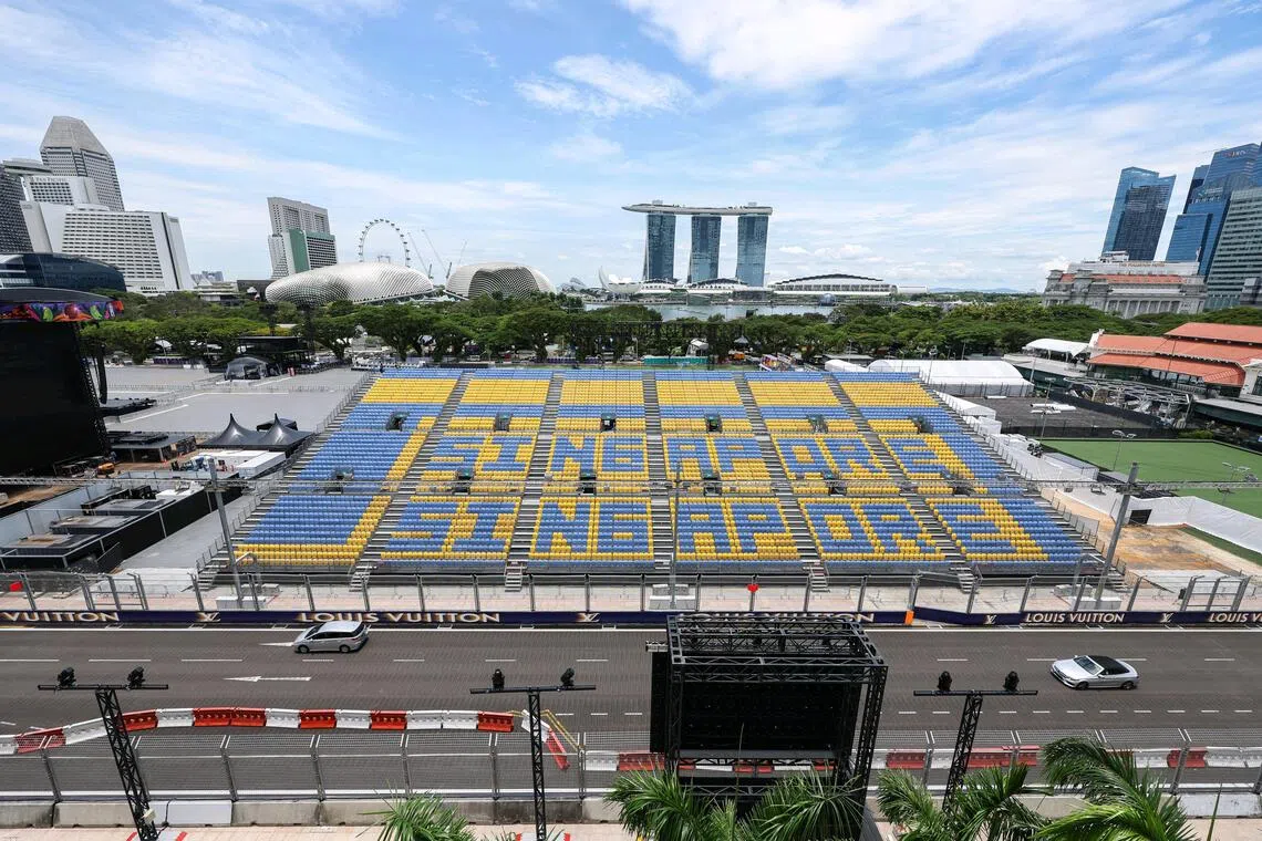 Hotels across the island have recorded a surge in demand ahead of this weekend's F1 race.. 