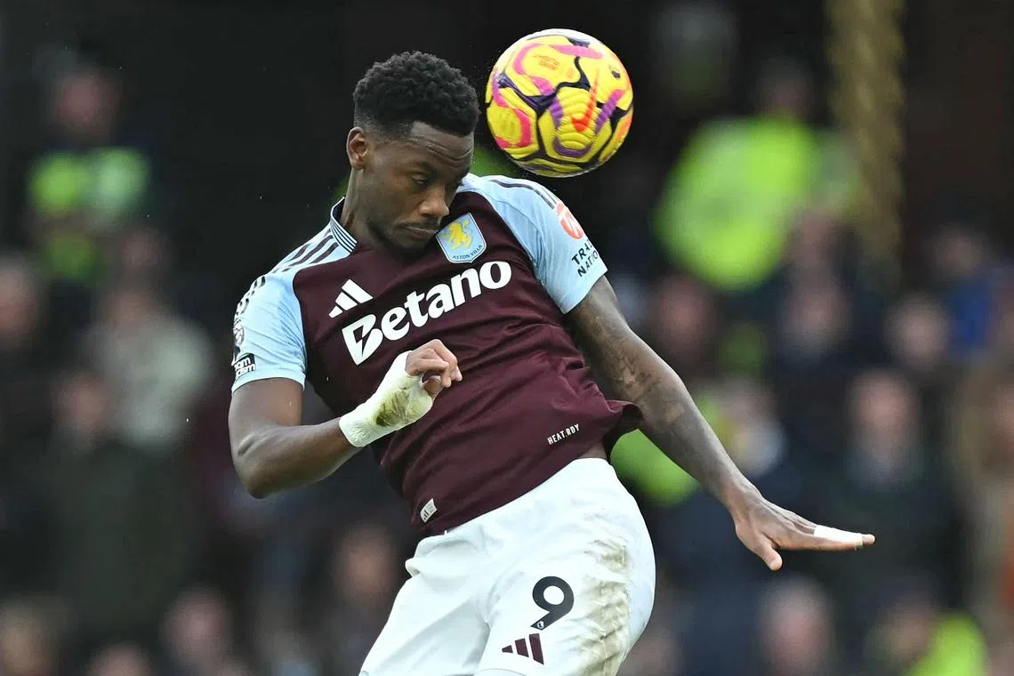 Aston Villa's Jhon Duran scored 20 goals in 78 appearances for the Birmingham-based side.