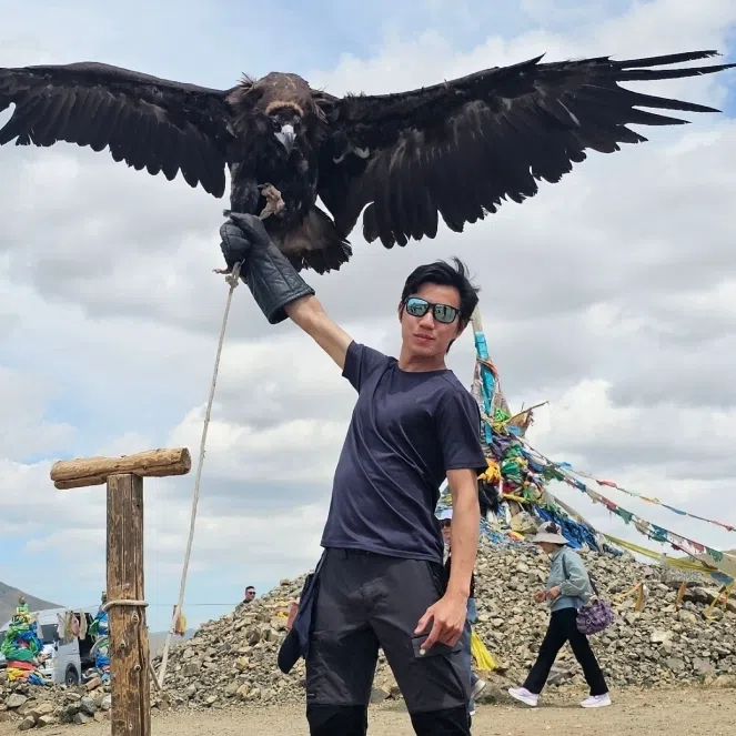 Nicholas Chua made the journey home from Scotland over a 46-day rail journey from May to July, crossing destinations like Mongolia and Russia.