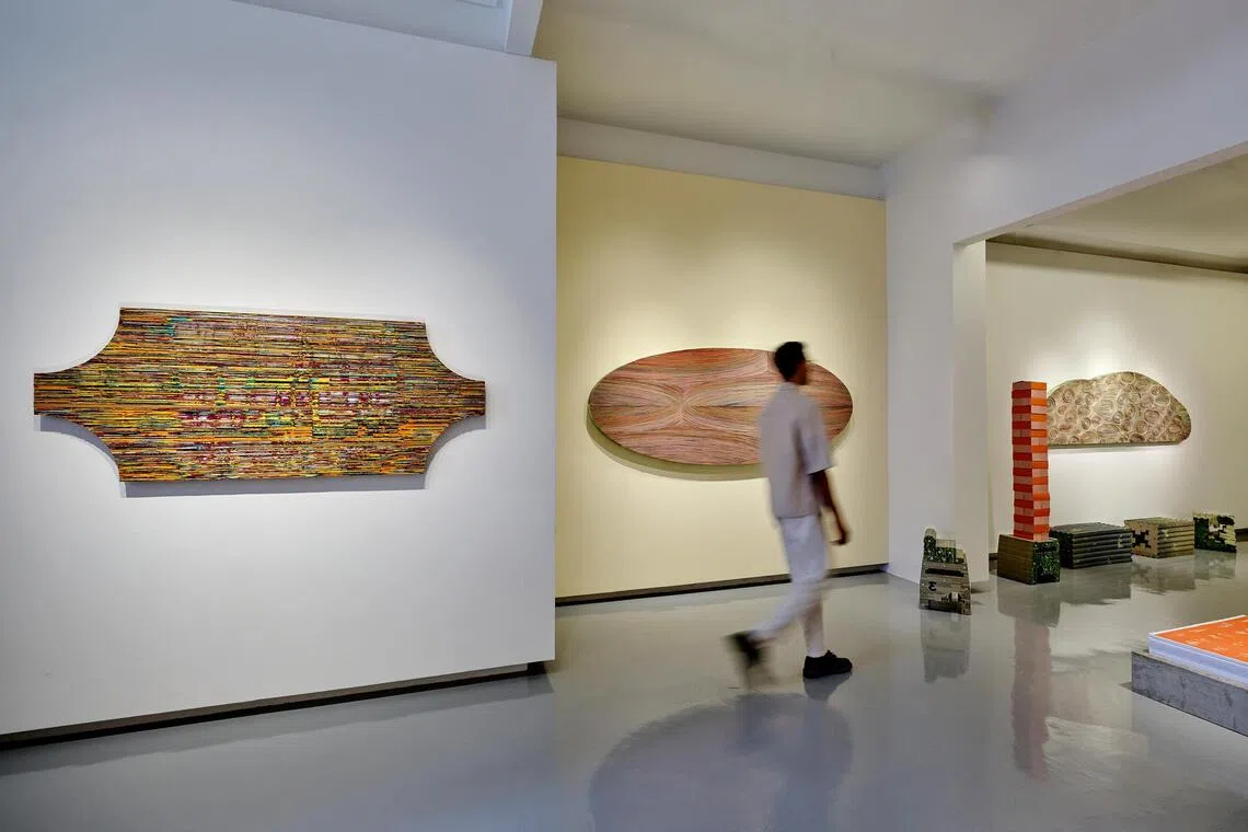 Artist Irfan Hendrian’s solo Residuum is on at Sullivan+Strumpf.