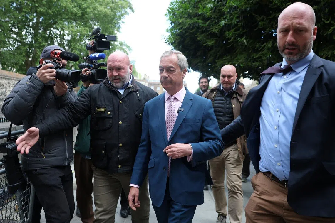 UK parliamentary watchdog to investigate Nigel Farage over $7 million gift, BBC says