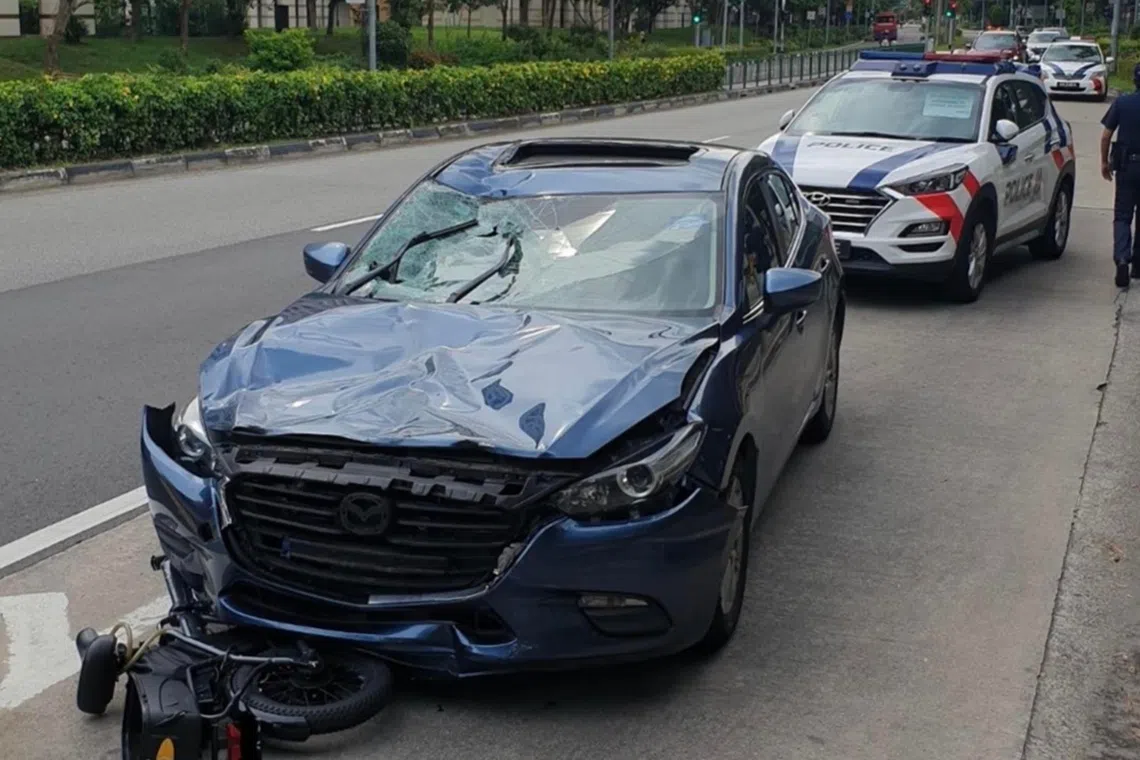 The accident on Nov 24 at around 2.30pm left a 67-year-old cyclist with serious injuries. He later died at the hospital.