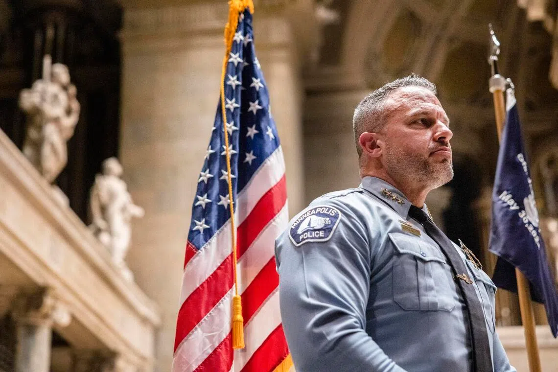 Minneapolis police chief Brian O’Hara resigns following internal investigation into his conduct