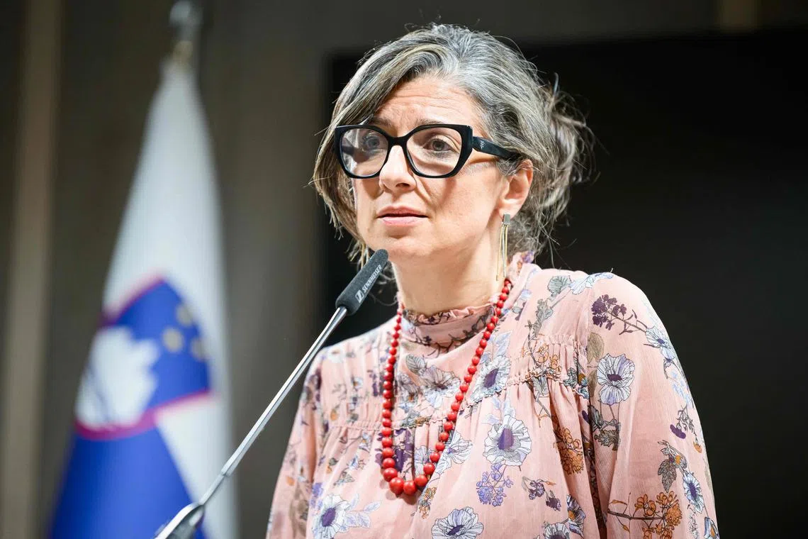 Ms Albanese said she now faces asset freezes and potential travel restrictions.