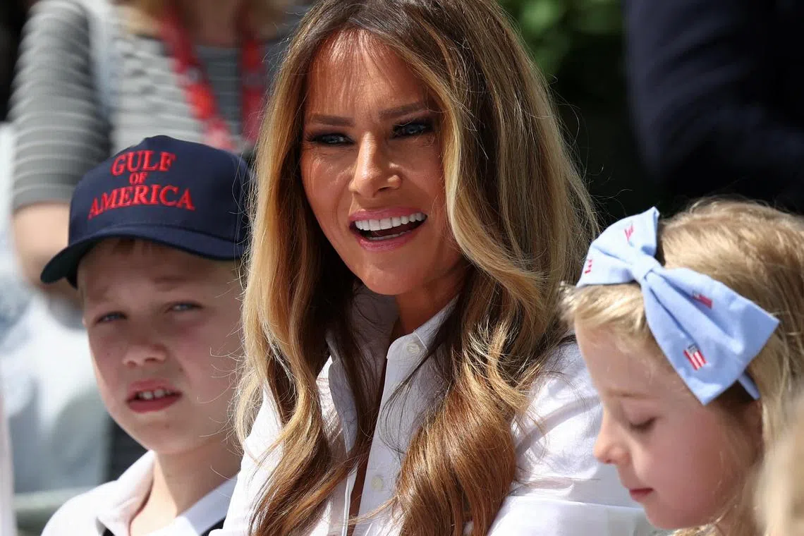 Mrs Melania Trump announced the release of the seven-hour recording, which retails for US$25 (S$32.30).