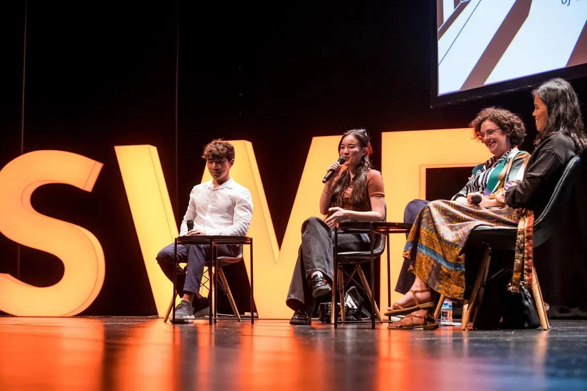 Dustin Thao, Chloe Gong and Jessica Bellamy talking about the new issues that the younger generation faces