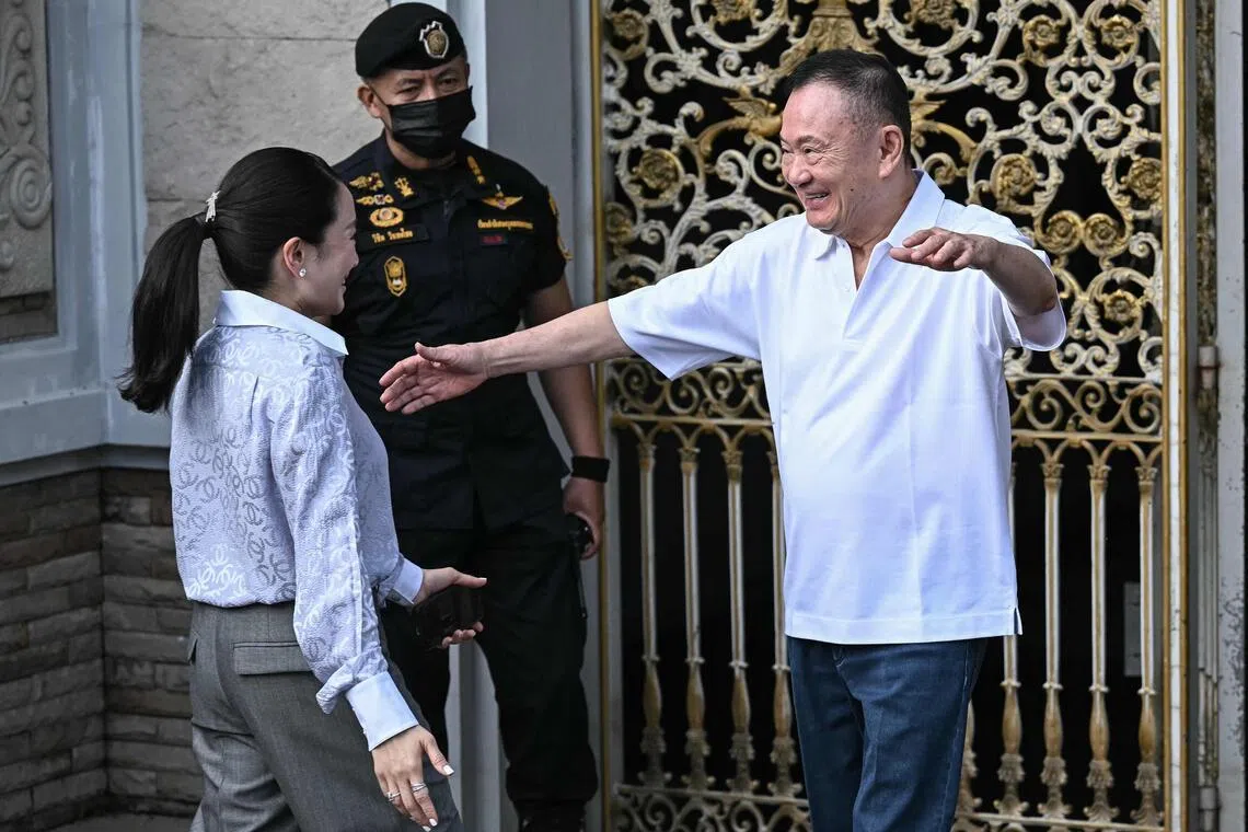 Thailand’s Thaksin to head to Dubai after royal pardon sets him free