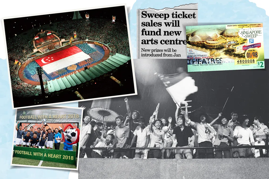 Through the years, Singapore Pools has played a vital role in building the nation.
