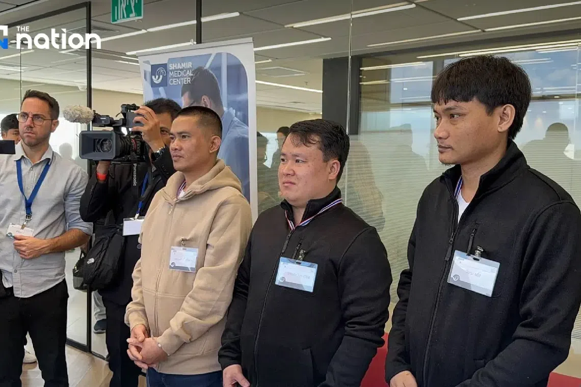 Five Thai hostages were released by Hamas on January 30.