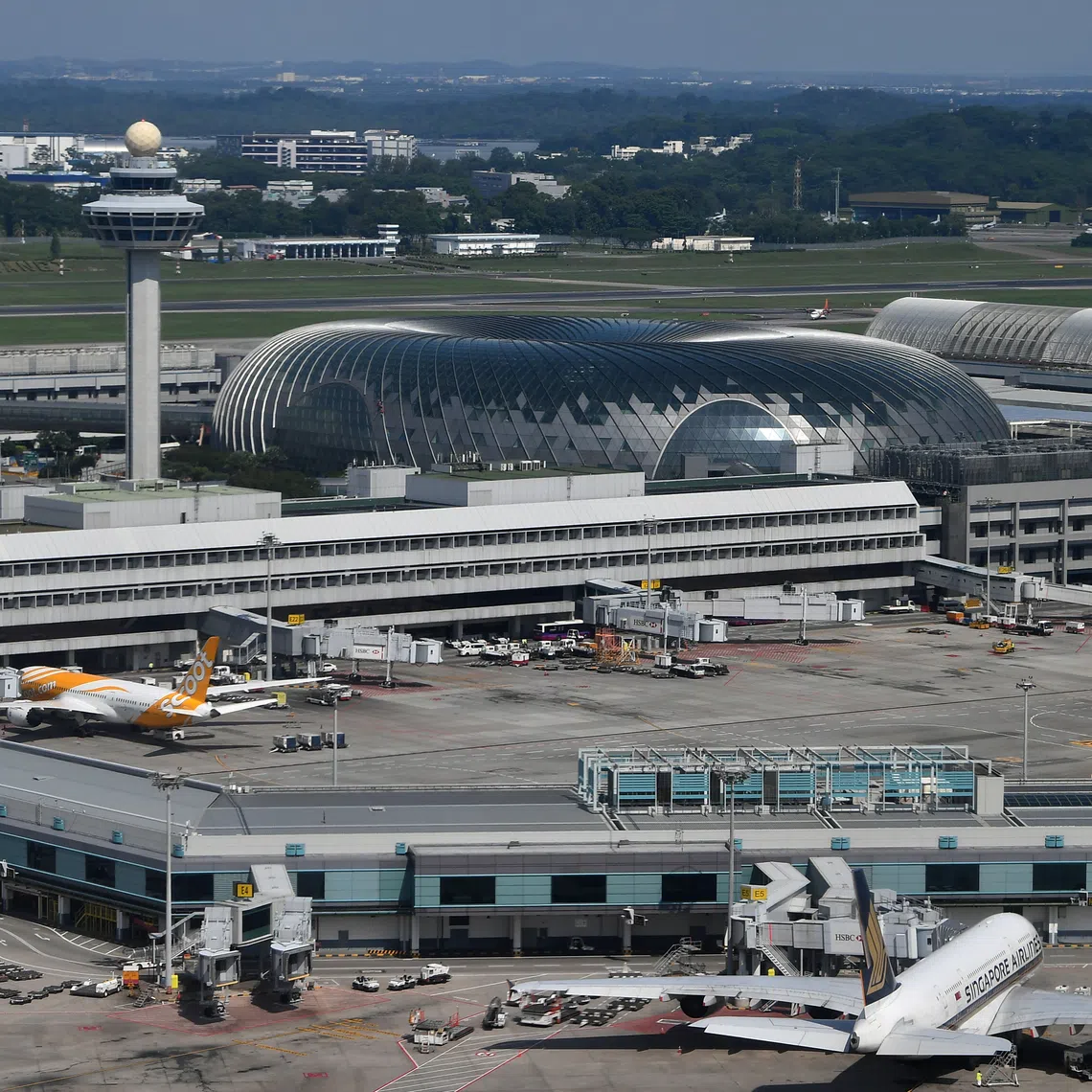 The levy will apply to tickets sold from April 1, 2026, for flights departing Singapore from Oct 1 that year. 