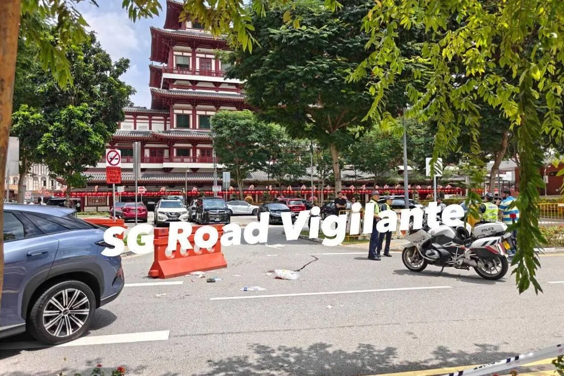 Two female pedestrians, aged six and 31, were taken conscious to hospital, police said.