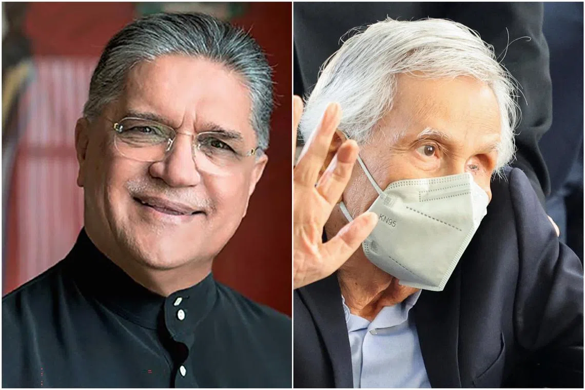 Datuk Seri Akbar Khan (left) has been called up by Malaysia’s anti-graft agency in a widening probe into dealings involving former finance minister Daim Zainuddin.