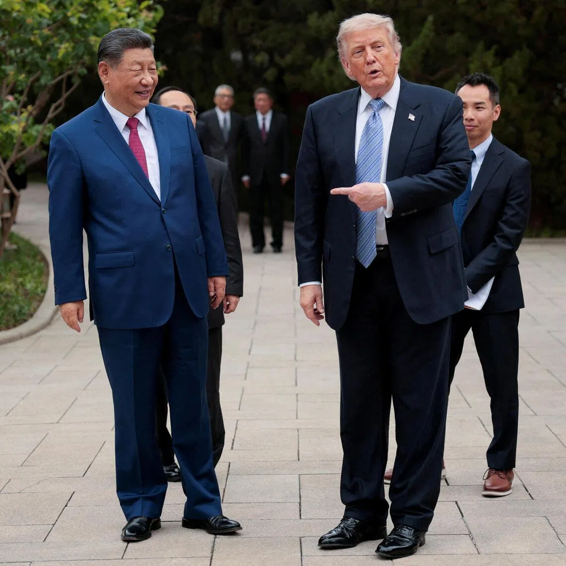US President Donald Trump said he will host a formal state dinner for Chinese President Xi Jinping on Sept 24.