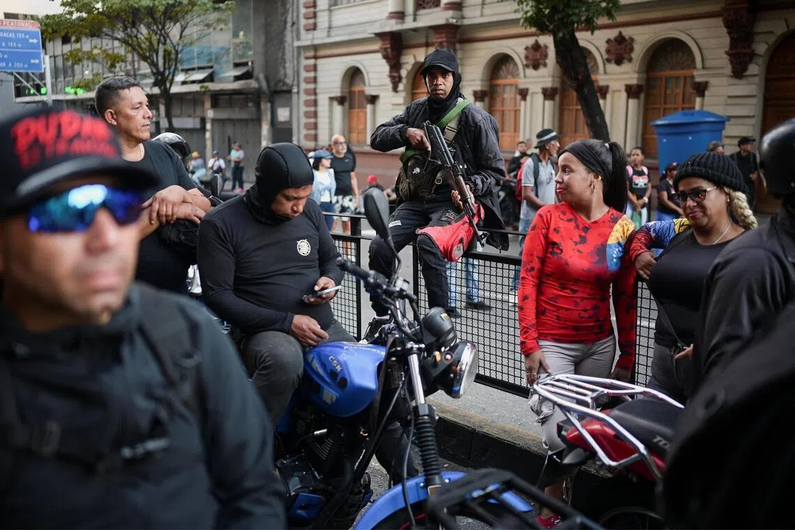 Venezuela's furious street forces ready to 'fight' after US raid