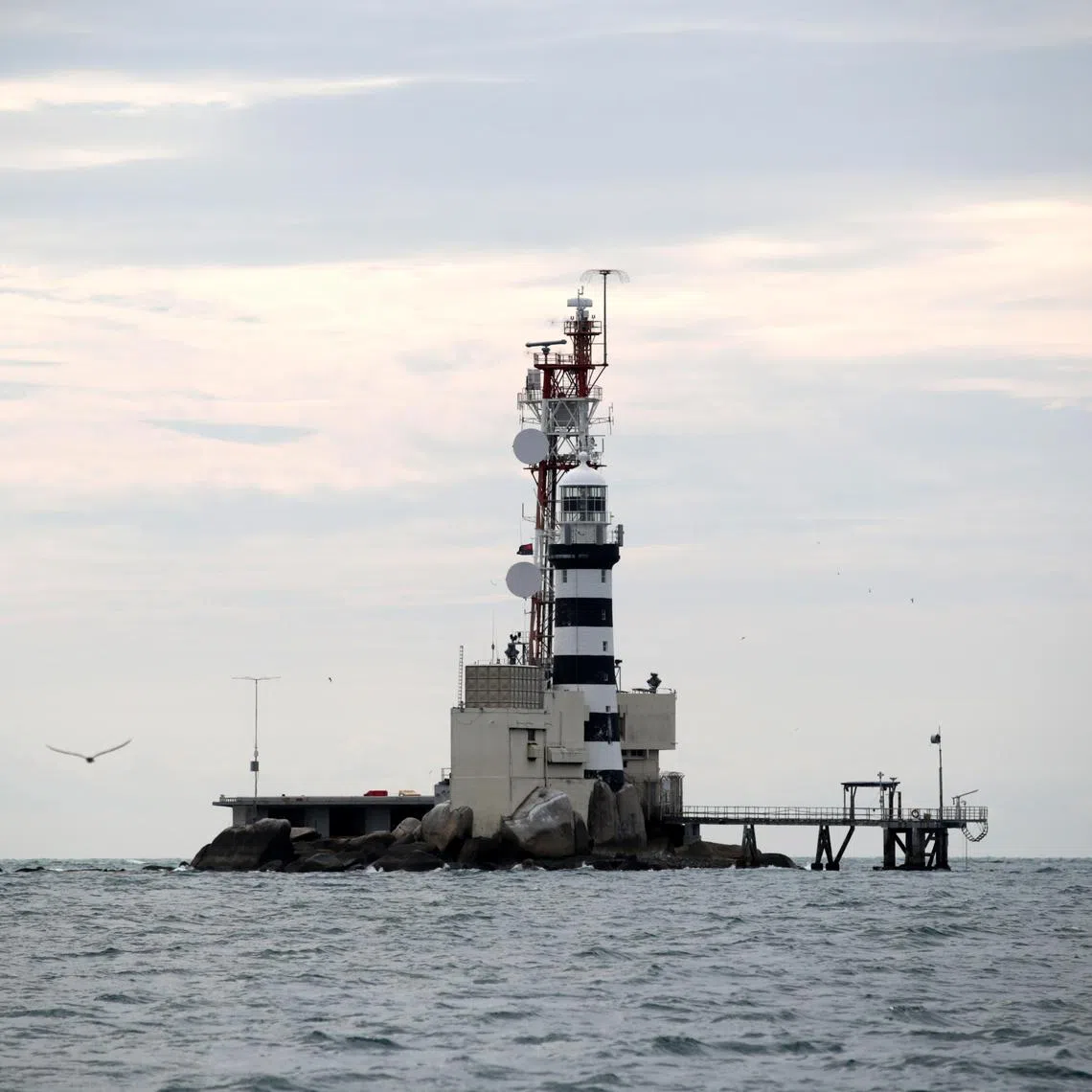 The International Court of Justice awarded sovereignty over Pedra Branca to Singapore in 2008.