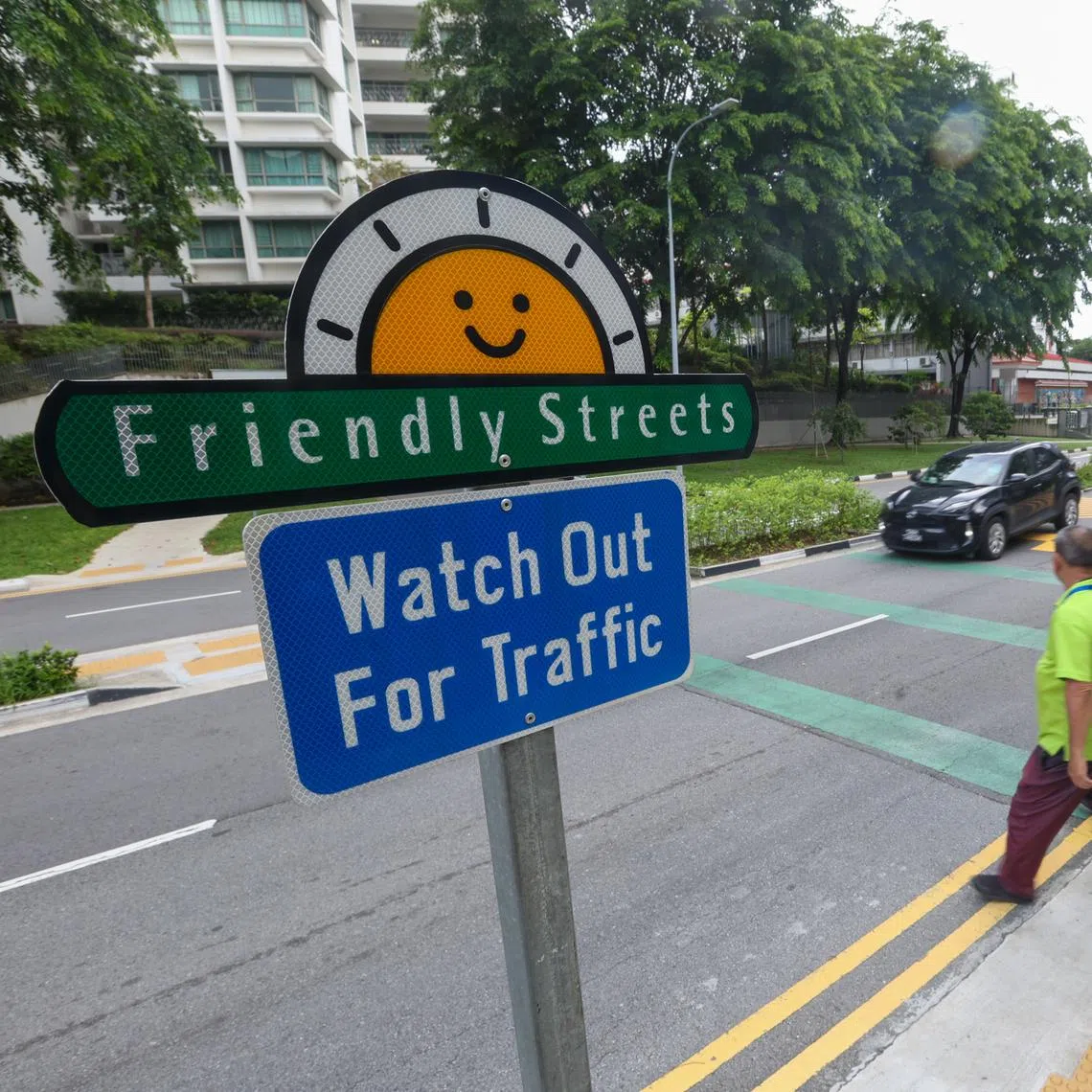 Roads near the neighbourhoods' key amenities will be transformed into "Friendly Streets" to make them safer for seniors.