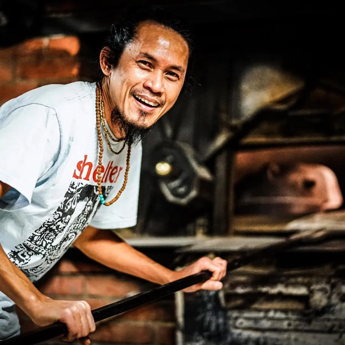 Mr Ewan Irwan, 51, is a beloved baker in the French village of Saint-Robert.