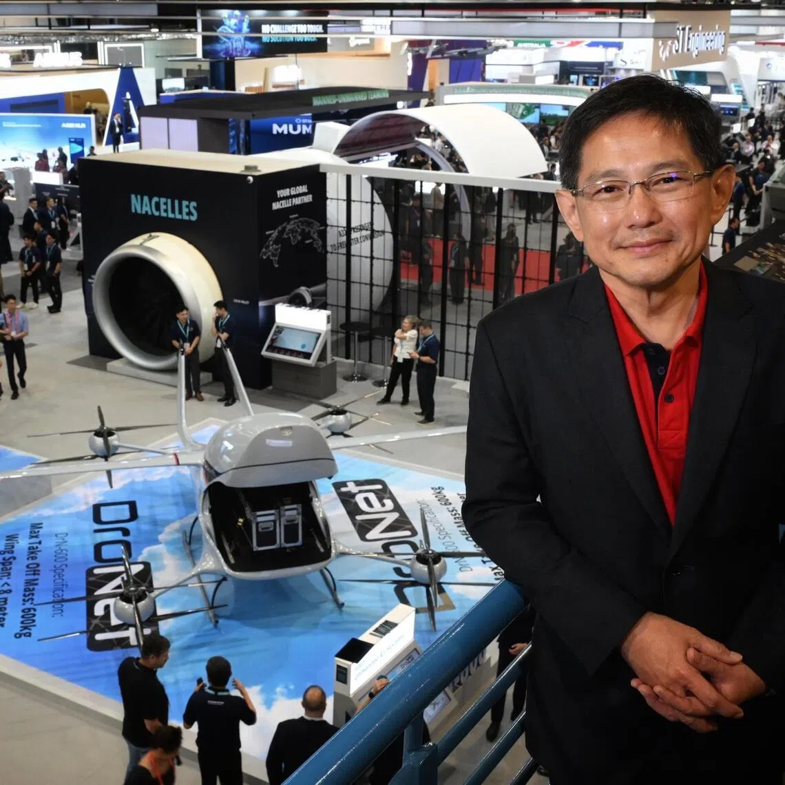 Mr Leck Chet Lam, managing director of the Singapore Airshow organiser Experia Events on Feb 6, 2026.