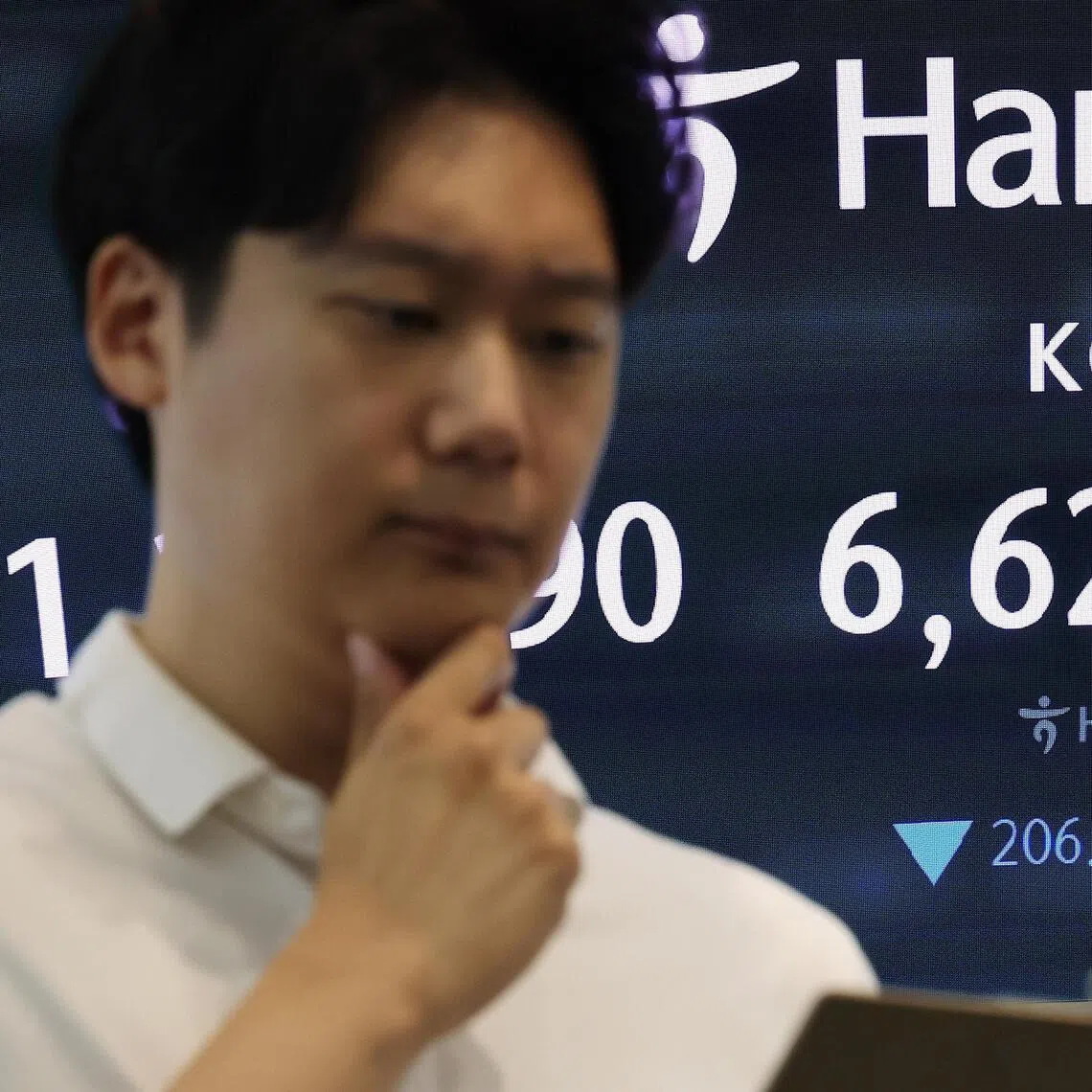 South Korea’s KOSPI dropped 3 per cent on the open and Japan’s Nikkei 225 sank 2.2 per cent.