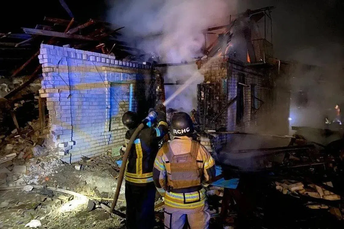 A 12-year-old boy and two elderly women - one of whom is said to be the boy's grandmother - were killed by a Russian attack in Kryvyi Rih.