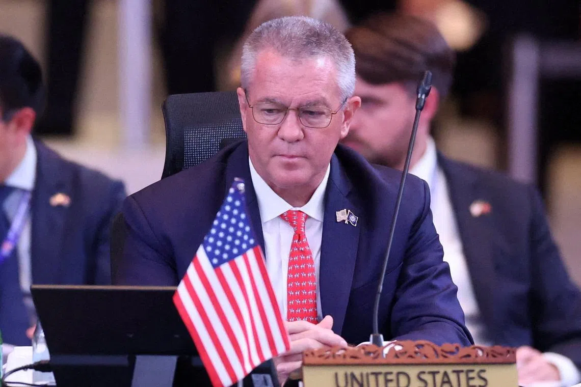 Senior US diplomat says Taiwan arms sale does not hinge on China