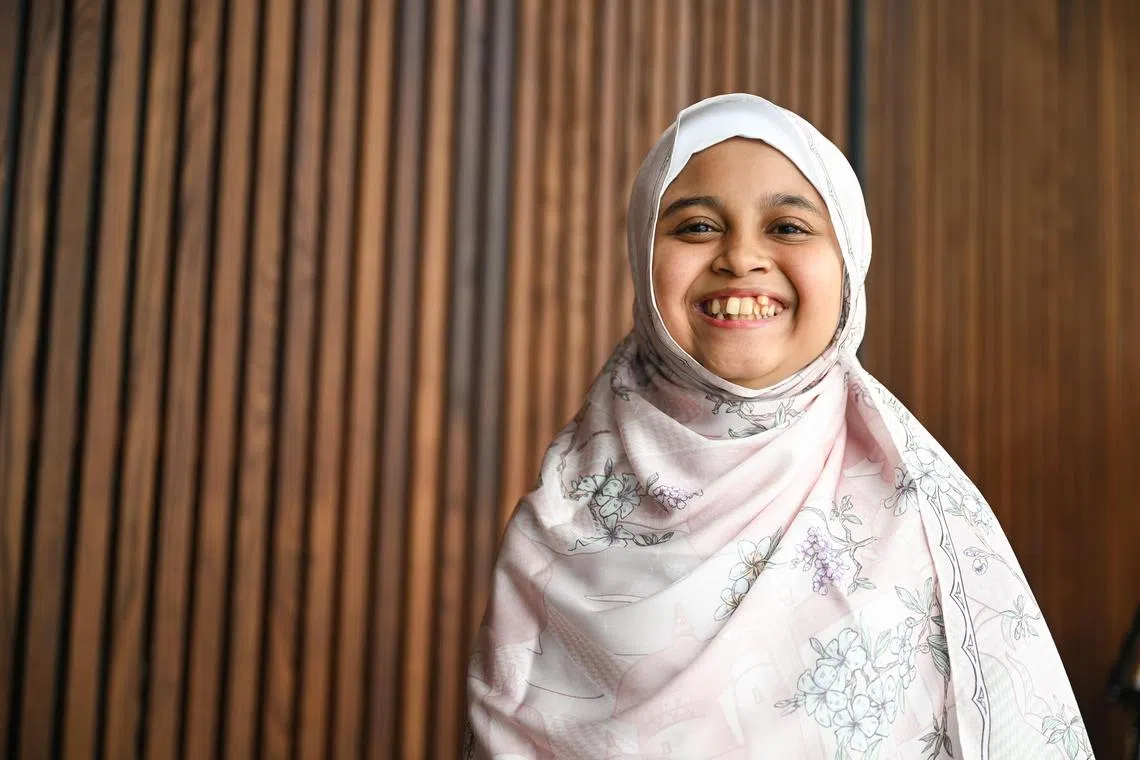 Falisha Zafilin, 14, at her home on April 6. She was six when she was diagnosed with Primary Sclerosing Cholangitis. Later, she underwent a liver transplant which required  blood transfusions.