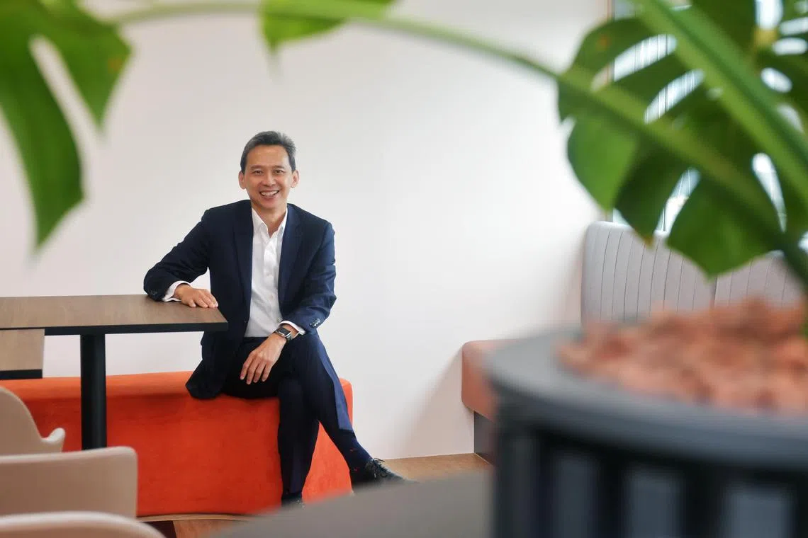 atmoney11 / ST20221125_202223538486 / Alphonsus Chern //

Mr Raymond Poh, CEO of digital investment platform SDAX.