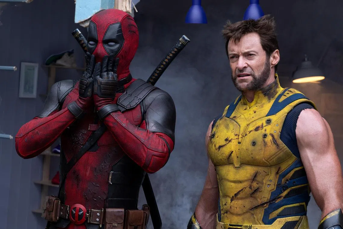 kldeadpool04 - Ryan Reynolds and Hugh Jackman in the movie. Credit: Courtesy of The Walt Disney Company