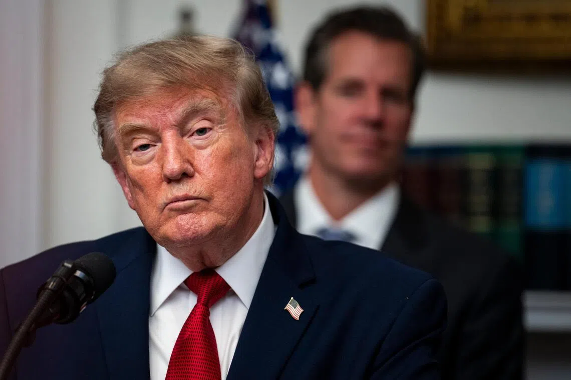 In his threat to those helping Iran, US President Donald Trump did not mention any country, nor punishment countries might face.