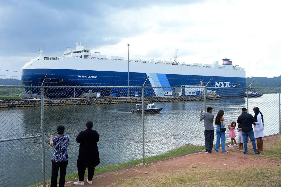 Mr Trump, in his inaugural address, repeated his complaint that China was effectively “operating” the Panama Canal through its growing presence around the vital waterway.