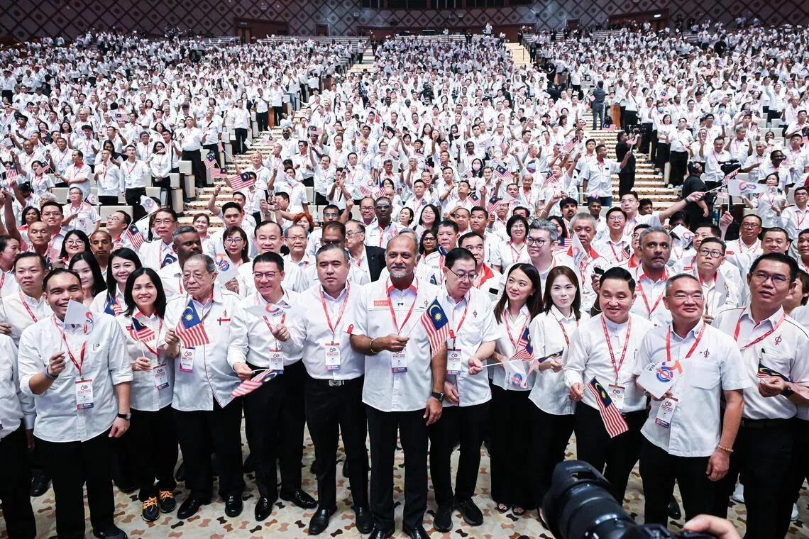 More than 4,000 delegates gathered at the Democratic Action Party’s national conference in Putrajaya on Aug 16.