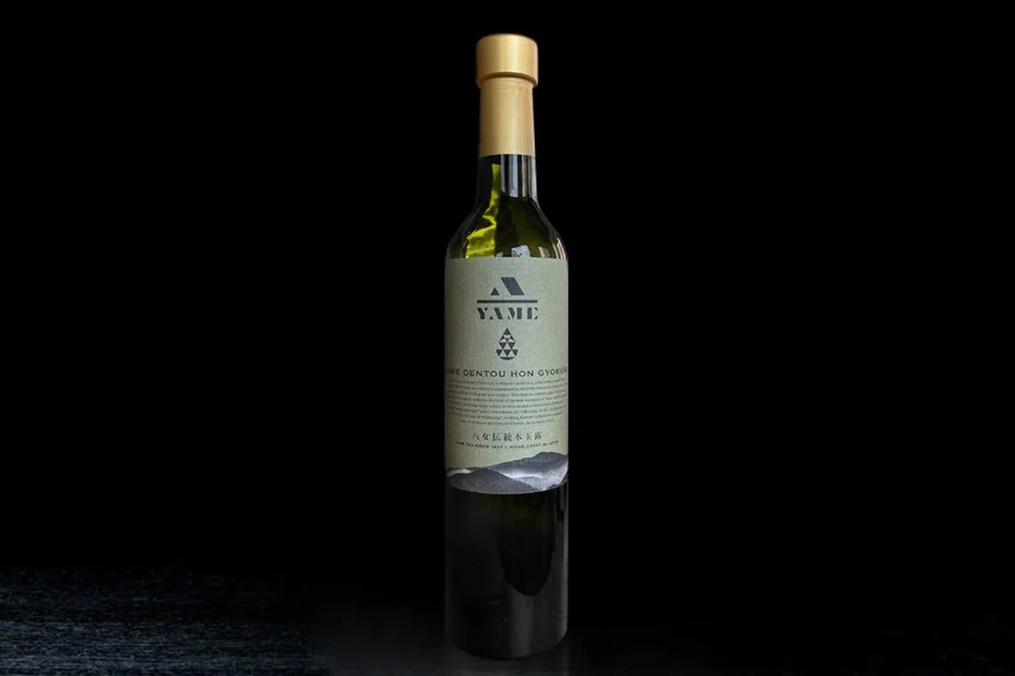 At a whopping 27,000 yen (S$275) for a 500ml bottle of gyokuro tea, this high-end beverage is priced akin to that of fine wine.