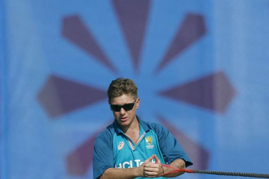 FILE PHOTO:Cricket - ICC Cricket World Cup 2023 - Australia Practice - Bharat Ratna Shri Atal Bihari Vajpayee Ekana Cricket Stadium, Lucknow, India - October 11, 2023 Australia's Adam Zampa during practice REUTERS/Adnan Abidi/File Photo