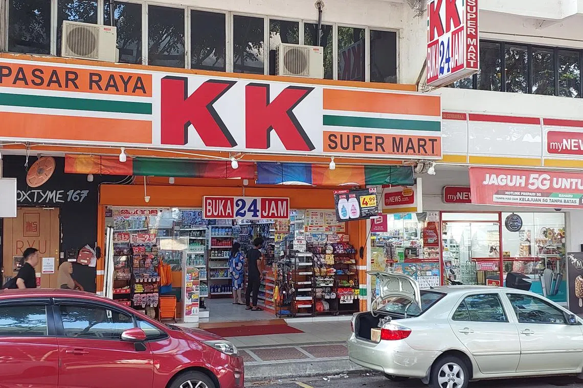 The attacks came days after KK Super Mart’s executives were charged with hurting religious feelings over the sale of the socks at another of its stores. 