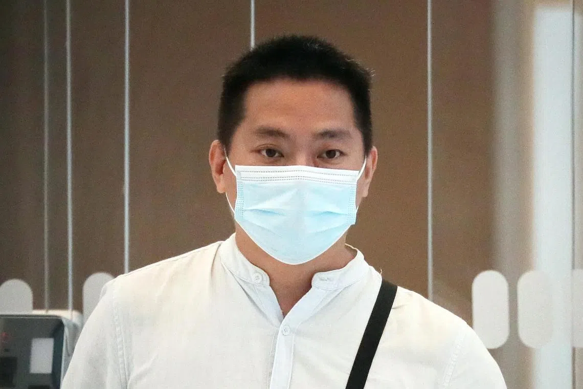 Tay Tiong Kiong at the State Courts in August 2021. He was sentenced to five months' jail on April 27, 2023.