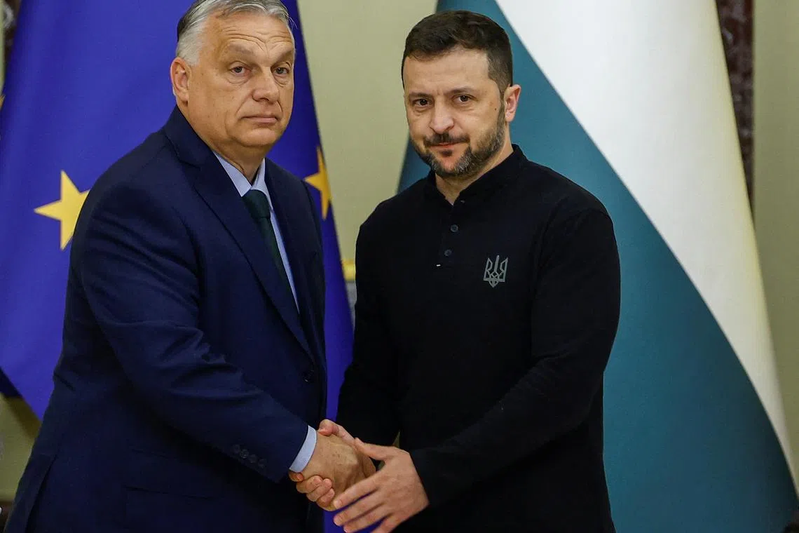 Orban says financing Ukraine's war effort would 'ruin Europe'